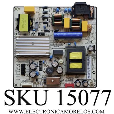 FUENTE DE PODER PARA TV HKPRO / NUMERO DE PARTE 81-PBE055-H4C79AP / SHG6004C-101H / DLBB513 / SHG6004C79-101HA / 20190909 / CQC14134104969 / DISPLAY ST5461D12-6 VER.2.2 / MODELO HKP55RUHD1